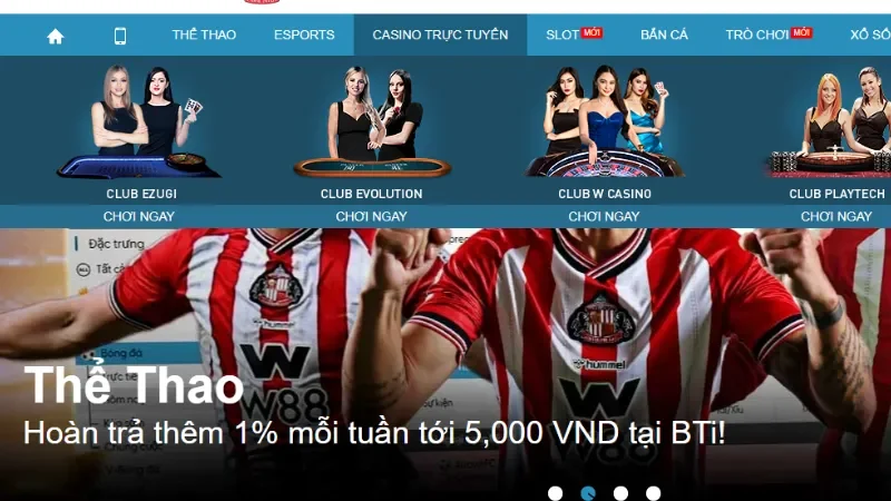 Trang chủ 38 Giao diện tối ưu giúp người dùng dễ dàng thao tác